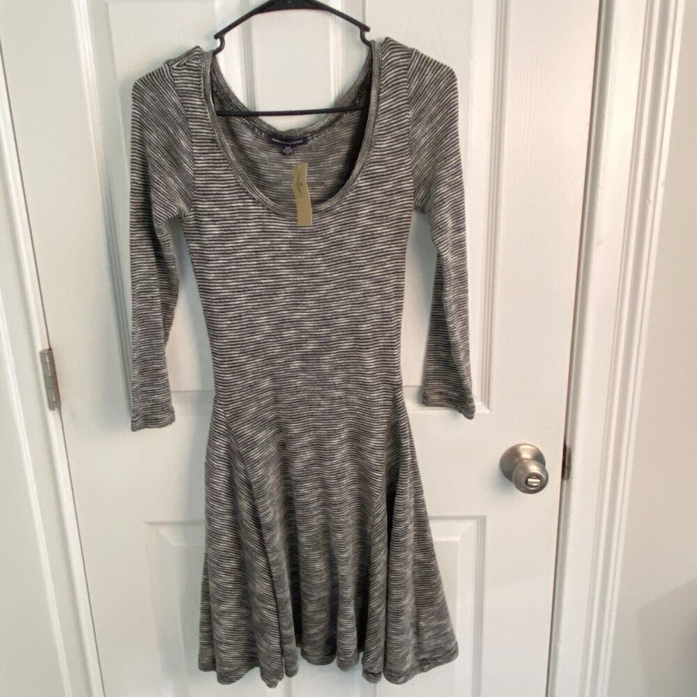 Abercrombie & Fitch Dress Womens Small Mini Cotton Trapeze NWT